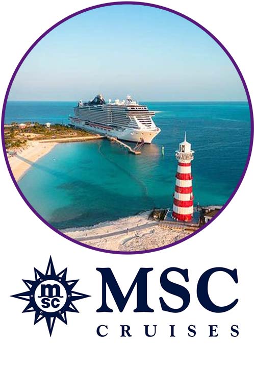 MSC Cruises travel destination with 8th wonder travel company